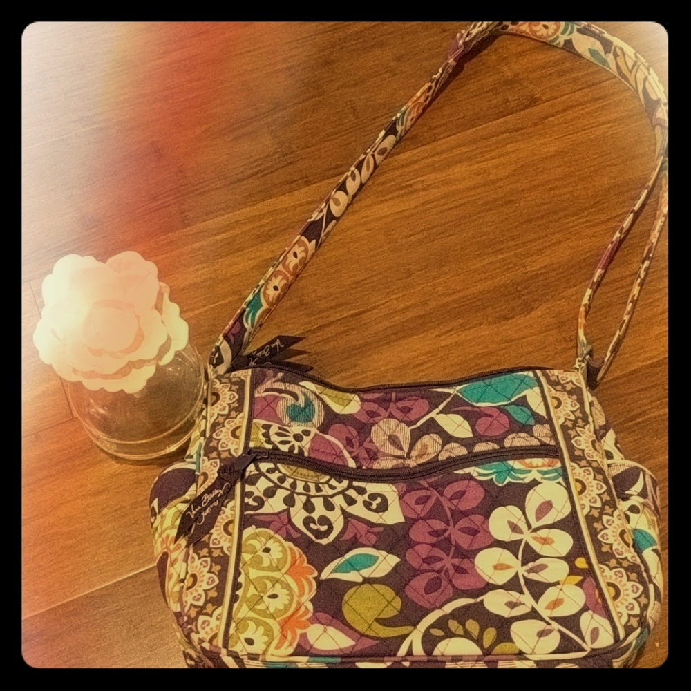 Very Bradley Plum Crazy Bag